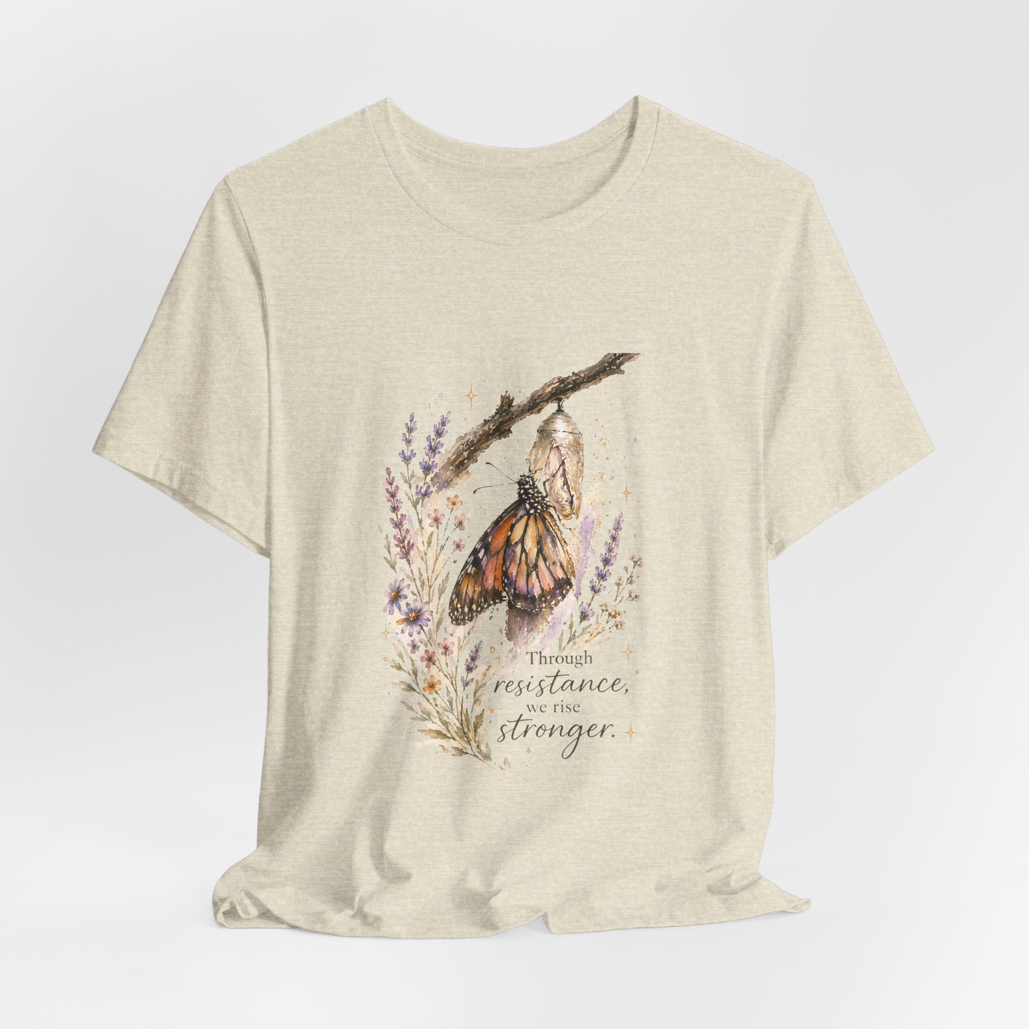 Through Resistance We Rise Stronger Tee