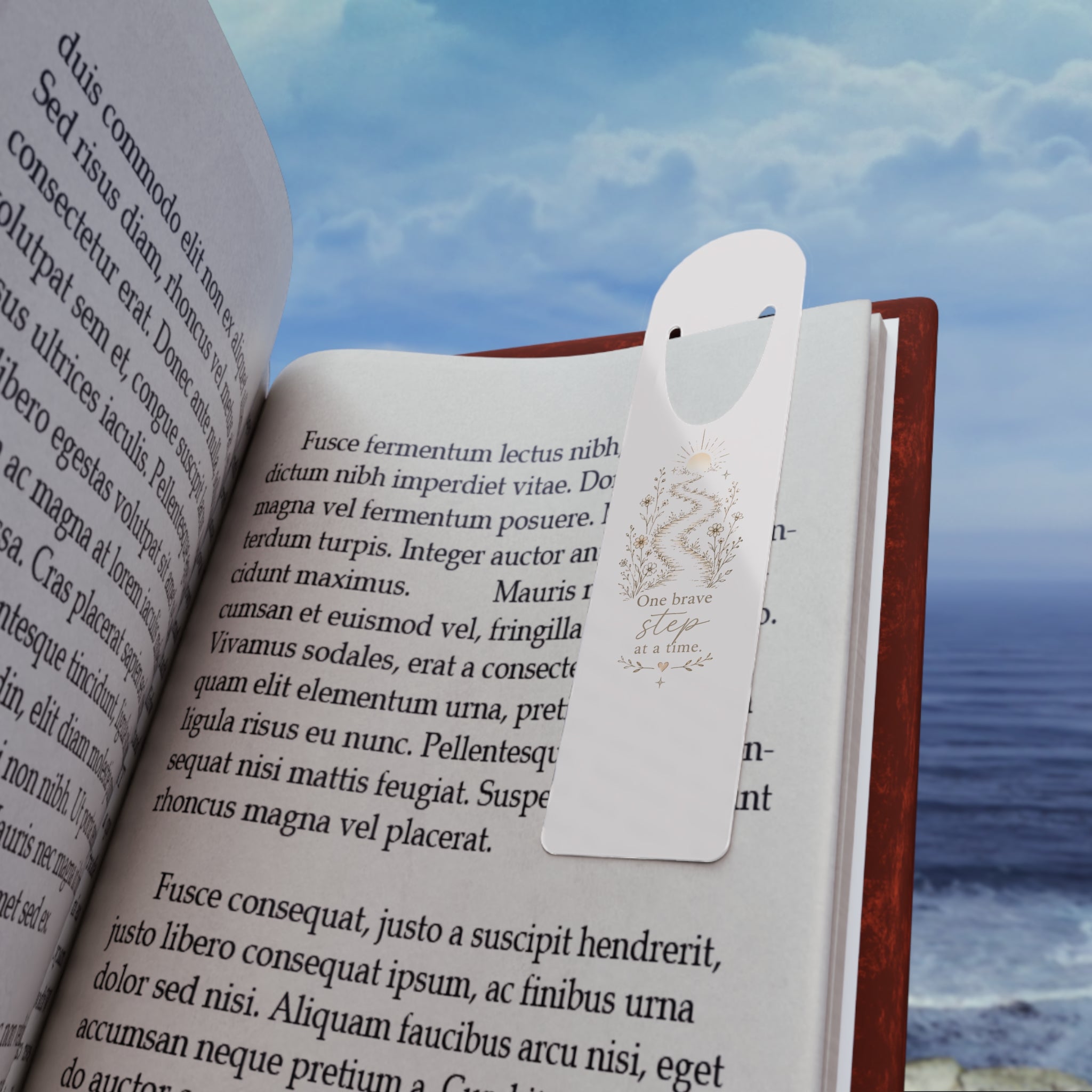 One Brave Step at a Time Bookmark