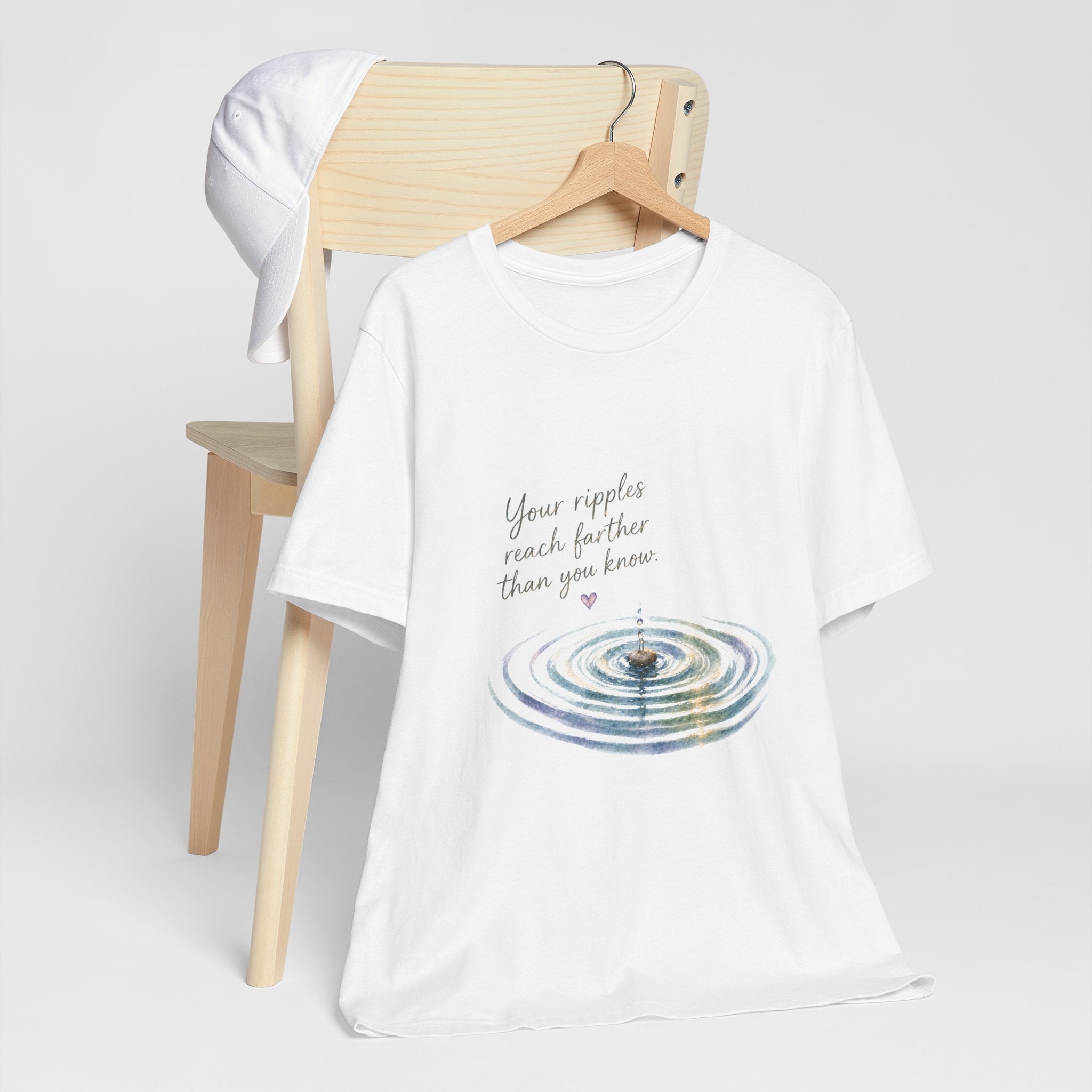 Your Ripples Flow Farther Than You Know T-shirt