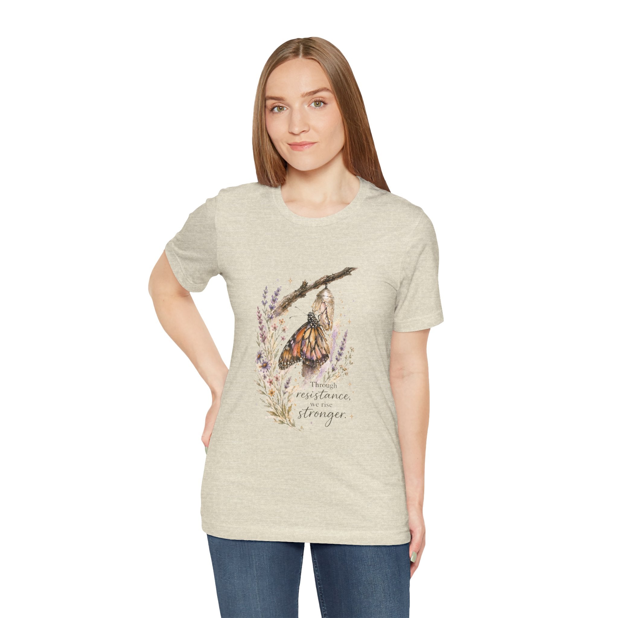 Through Resistance We Rise Stronger Tee