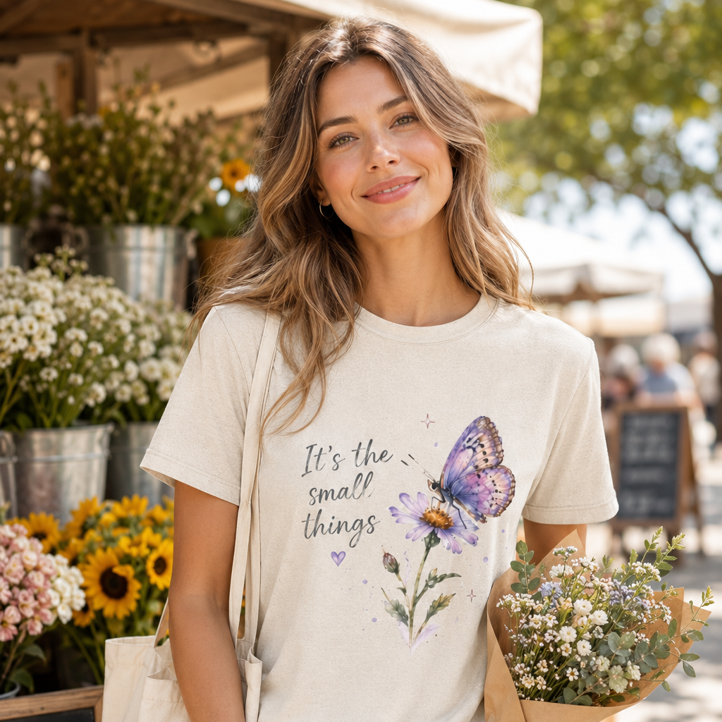 It’s the Small Things Butterfly T-shirt