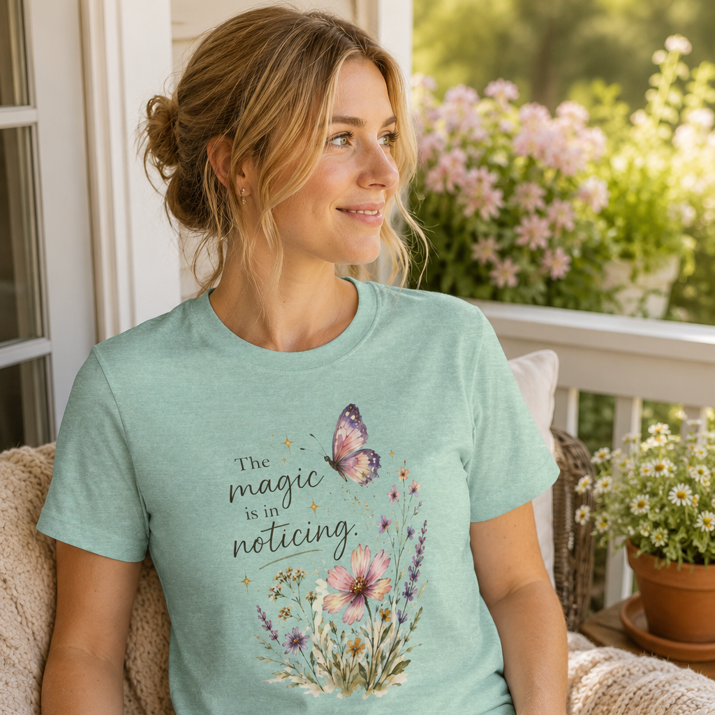 The Magic is in Noticing T-shirt