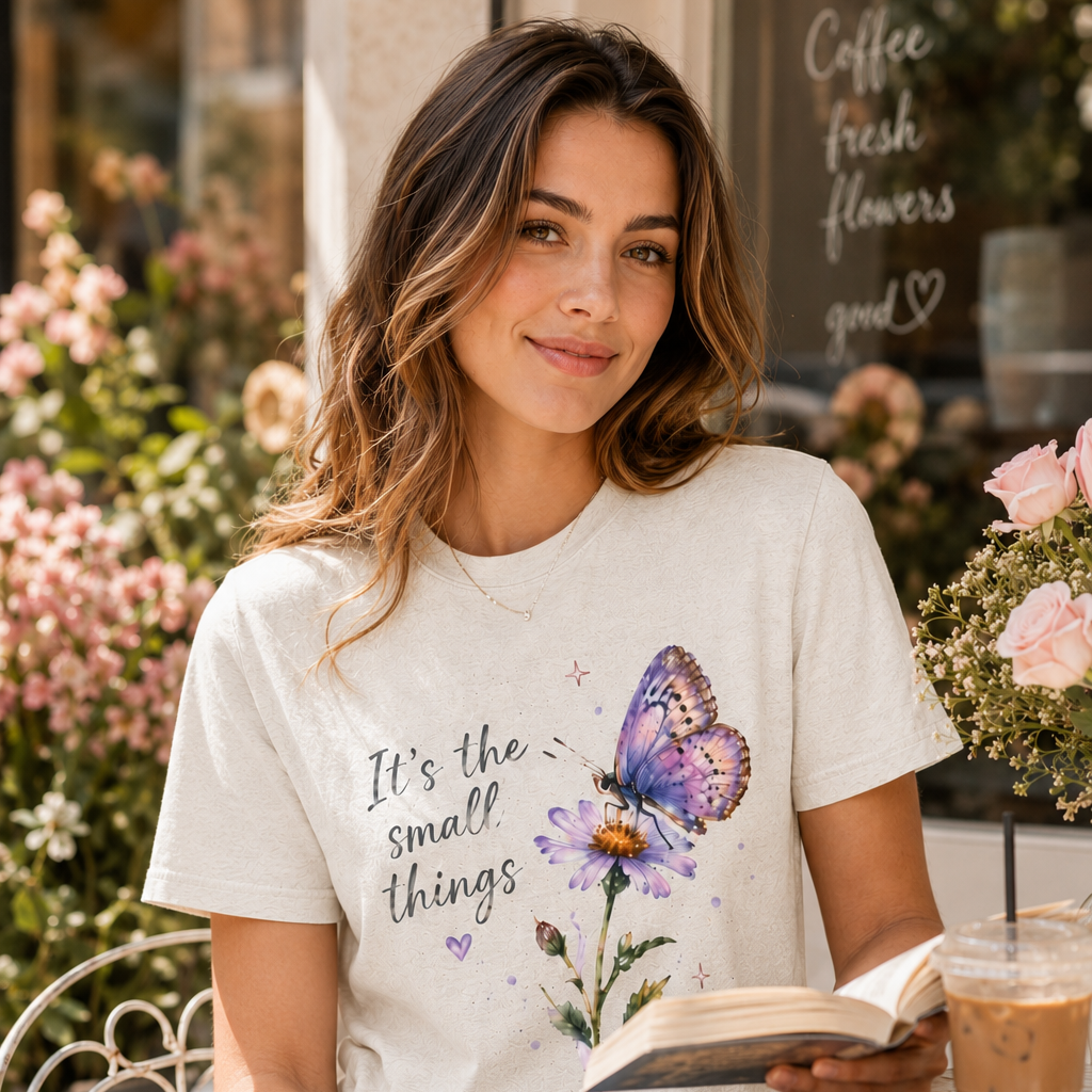 It’s the Small Things Butterfly T-shirt